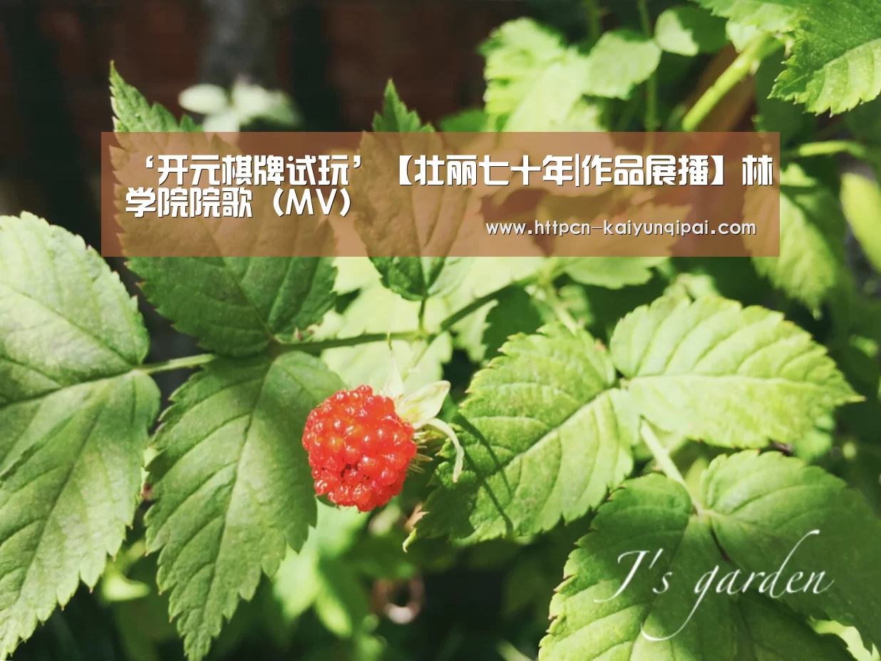 ‘开元棋牌试玩’【壮丽七十年|作品展播】林学院院歌(MV)(图4) 开元棋牌